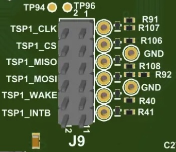 J9 TSP1 host interface
